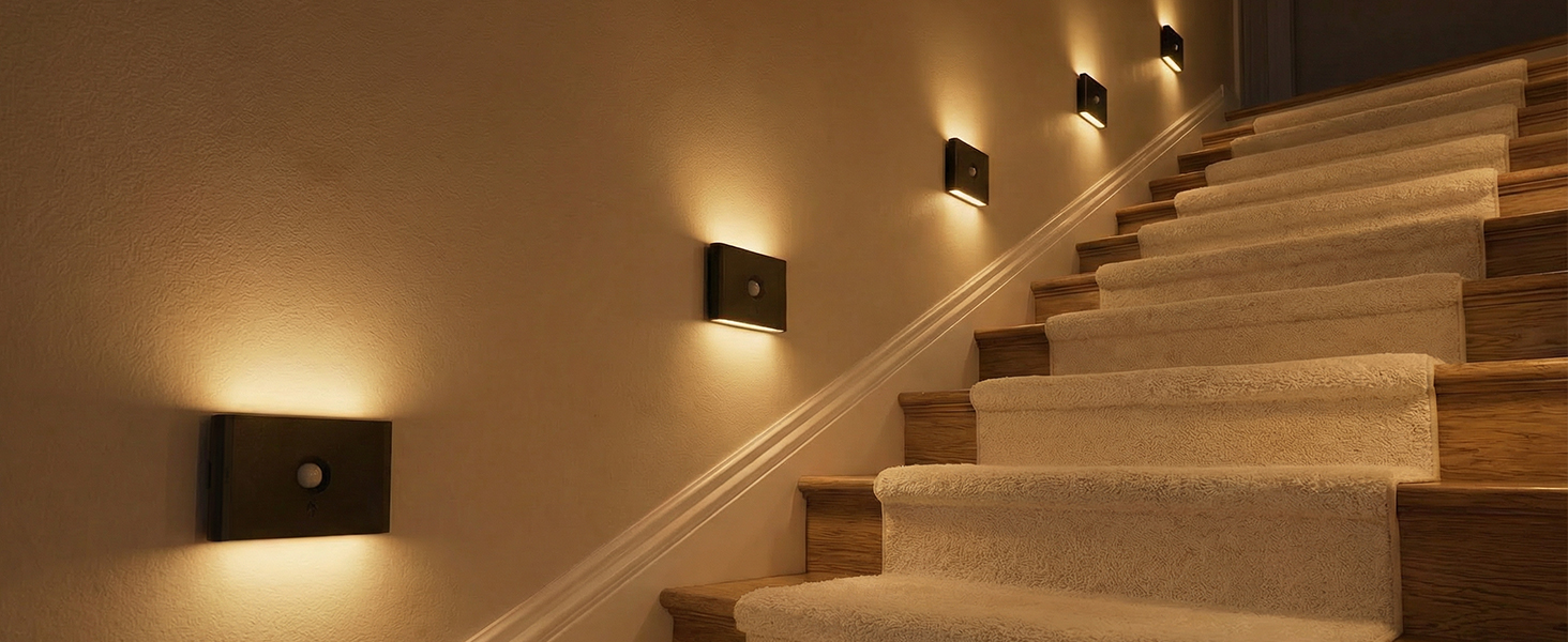Rechargeable Motion Sensor Stair Light