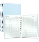 SUNEE Teacher Class Record Book for 11-12 weeks, 36 Names, 8.5x11 Inch, 104 Pages (52 Sheets), 10...