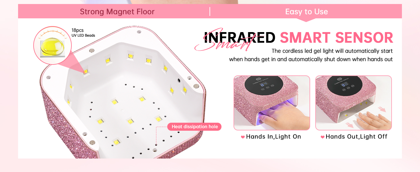 mini uv nail lamp