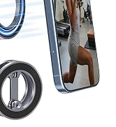 Itramax Magnetic Gym Phone Holder for Magsafe,Double Dual Ring Magnet Gym Phone Stand,360° Adjust...