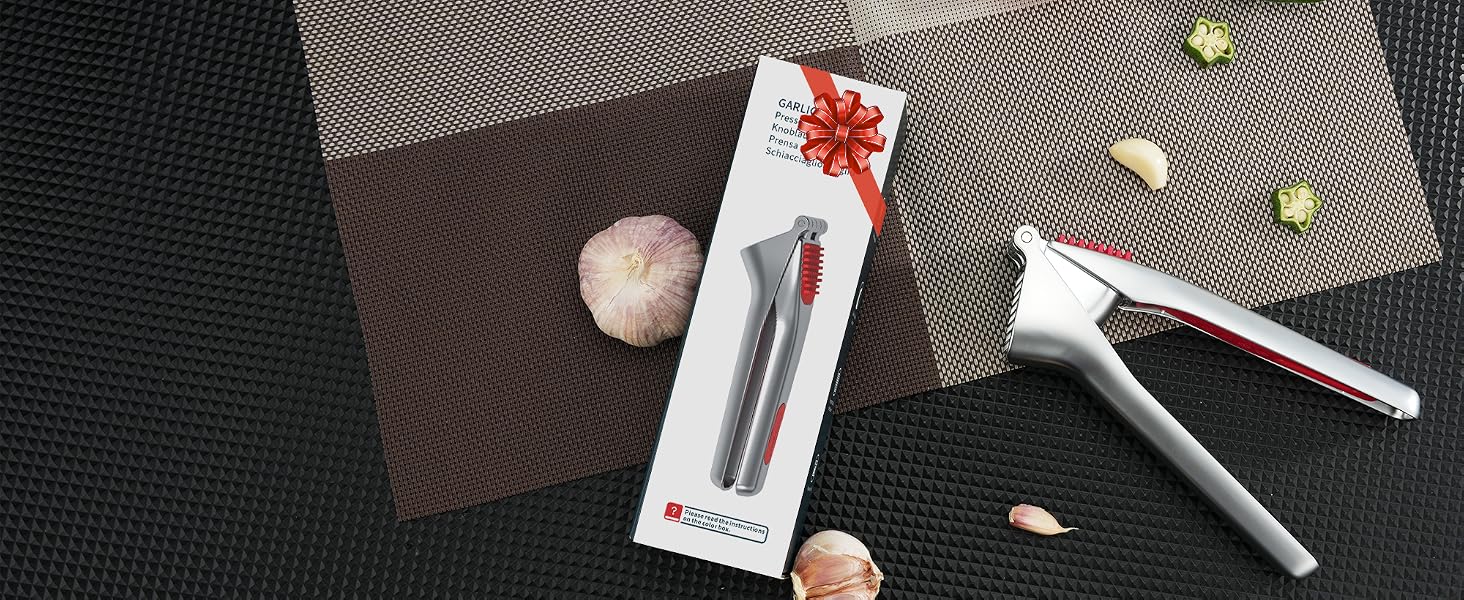 Heavy-Duty Garlic Press