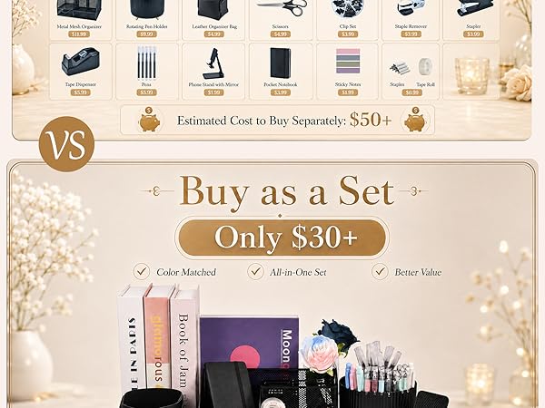 Black Desk Accessories