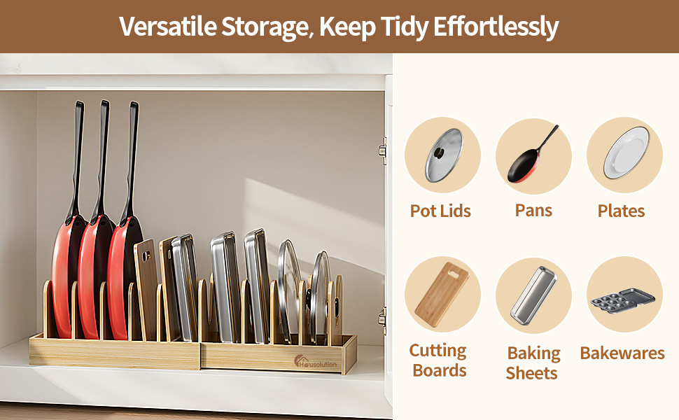 pot lid organizer