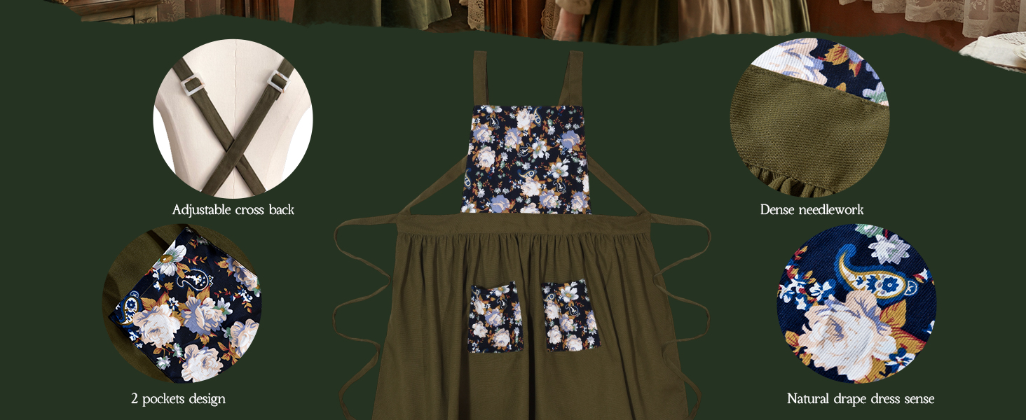 apron with pockets