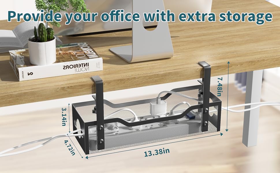 under desk organizer