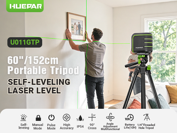 huepar laser level