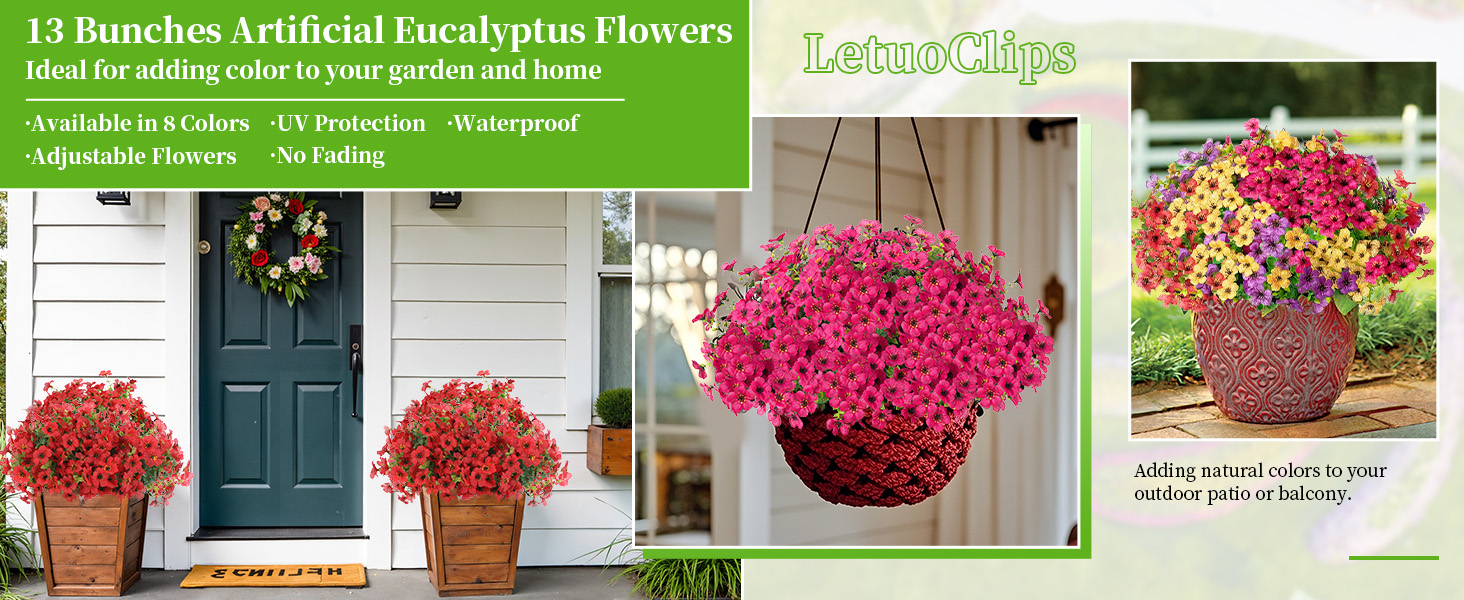 artificial eucalyptus flower