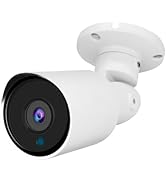 Tennoz 5MP Security Camera 4-in-1 TVI/CVI/AHD/CVBS 960H Surveillance Bullet Camera Outdoor Indoor...