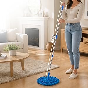 Self-Wringing Twist Mops