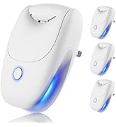Plug In Negative Ion Air Purifier – 4Pack Quiet Two-speed Adjustment Air Ionizers, Mini Air Fresh...