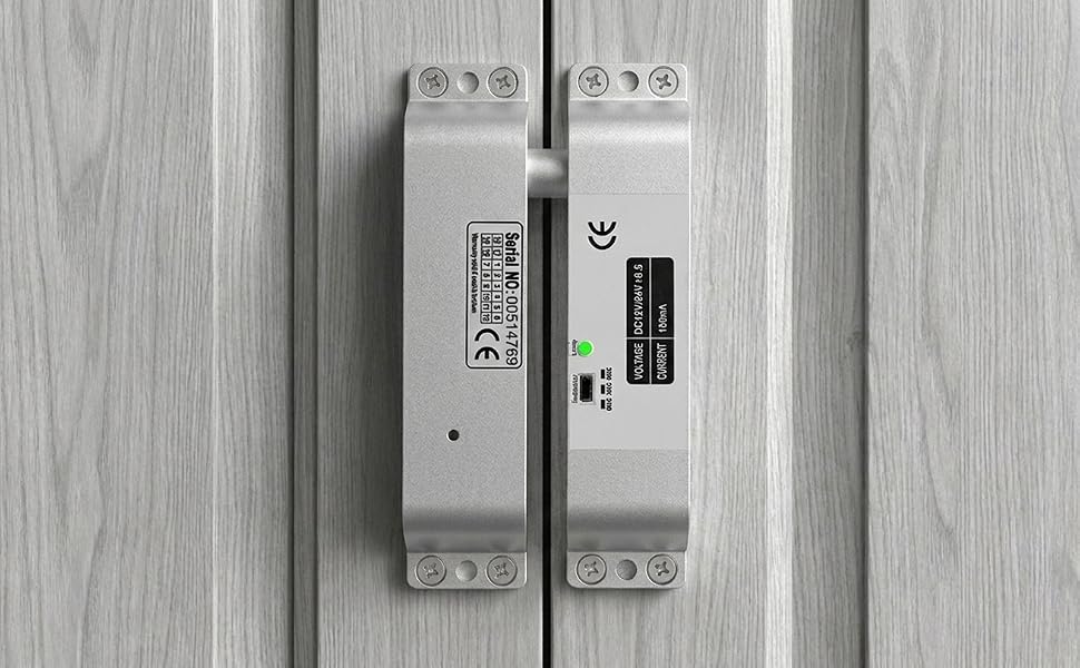 electric drop bolt lock