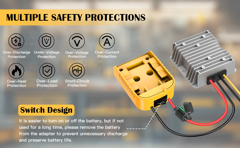 20v battery adapter converter