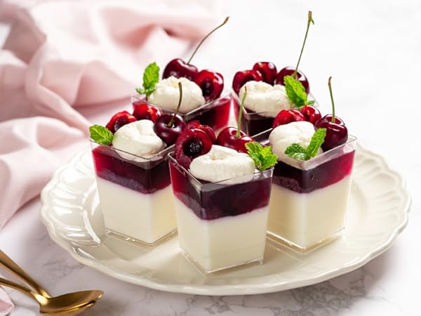 mini dessert shooters