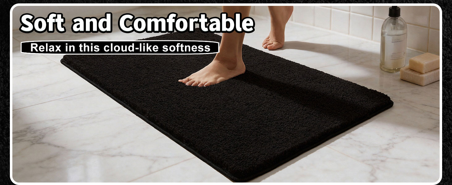 soft bath rug