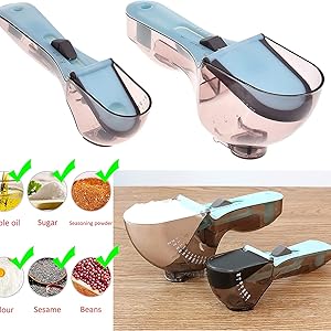 cups magnetic set tablespoons silicone kitchenart