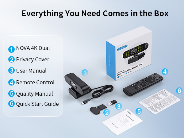 web cam, camera for PC, and 4K webcam for streaming in professional and home workflows