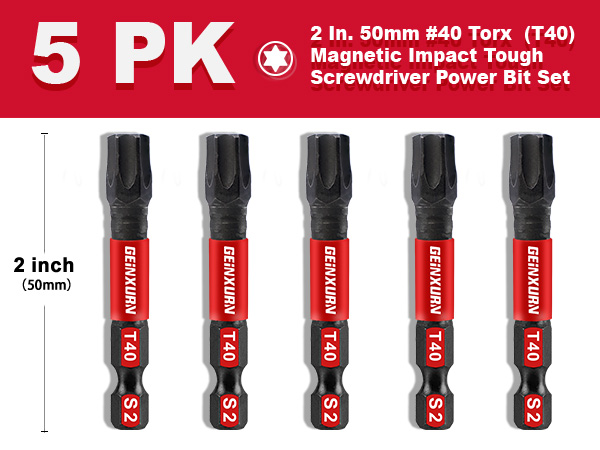 Impact Tough Star Bits