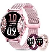 Fitdafit Smart Watches for Women, 1.27" HD Smart Watch for Android Phones & iPhones, Smartwatch A...