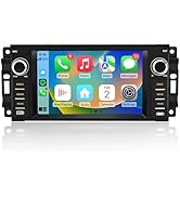 AWESAFE Android Car Stereo for Jeep Wrangler JK 2007-2018 Dodge RAM 1500 2500 3500 2009-2012 Radi...