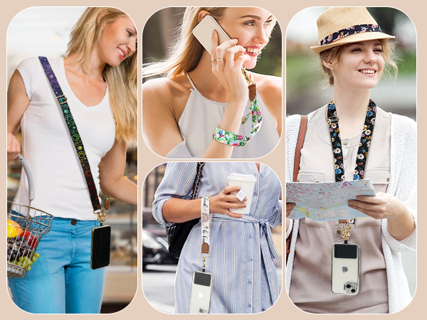 phone lanyard, cell phone lanyard, phone lanyards for around the neck, cell phone lanyards