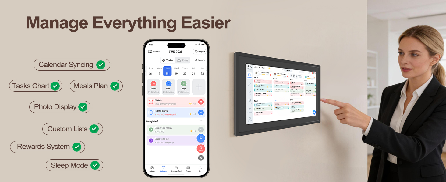 electric planner organizer