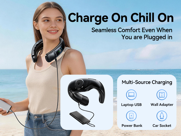 cooling neck fan