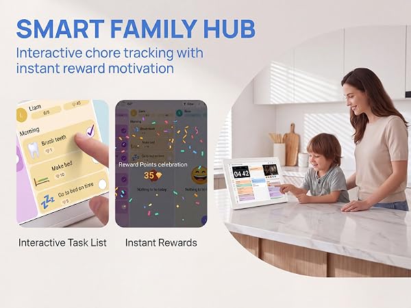digital family calendar touchscreen