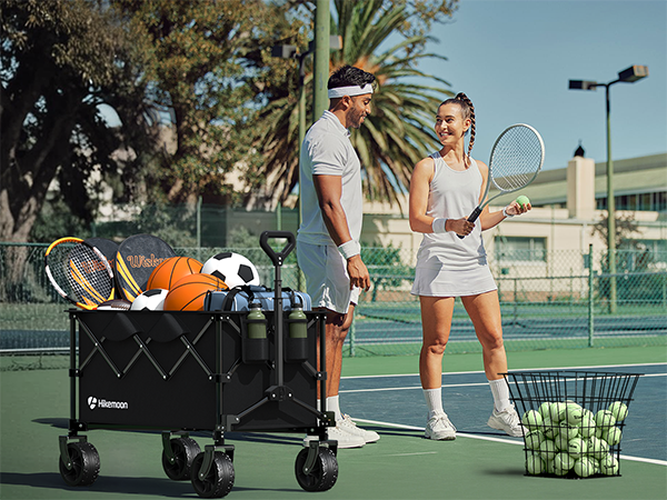 Hikemoon utility wagons carts foldable for sports