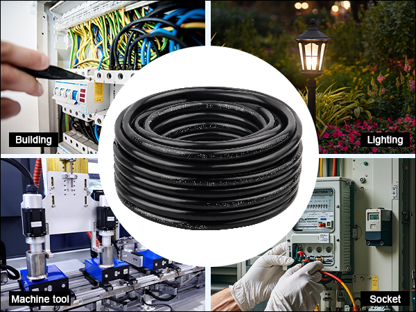 THHN Stranded Wire Black