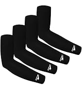 Achiou Cooling Ice Silk Arm Sleeves, Summer UV Sun Protection Compression Sleeves UPF 50+ for Wom...