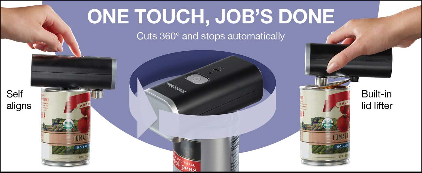 cordless can opener