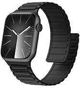 Easuny Magnetic Watch Band Compatible with Apple Watch 44mm 46mm 45mm 49mm 42mm 41mm 40mm 38mm Ba...