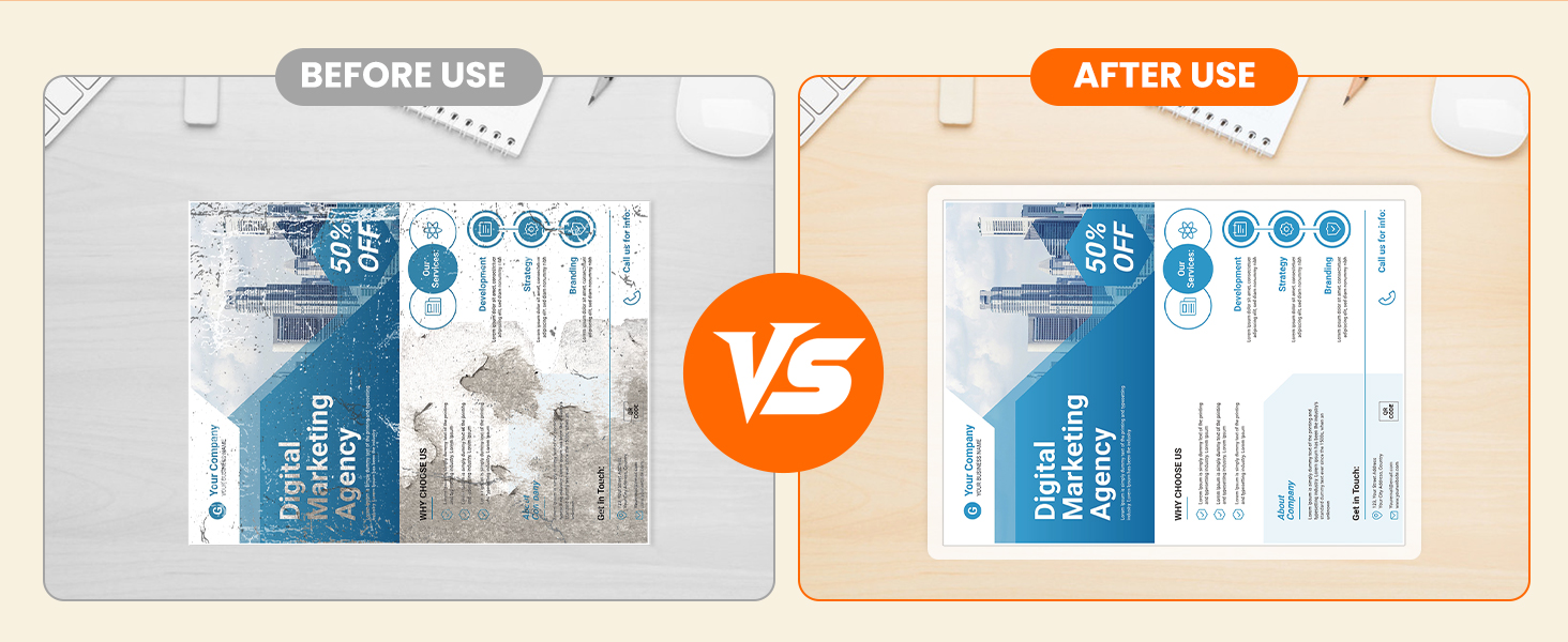 Matte Thermal Laminating Pouches