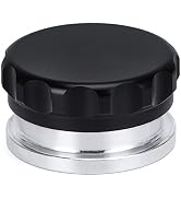 PTNHZ OD 2"/50.8mm Aluminum Alloy Weld Billet On Filler Neck Cap Oil Fuel Water Tank Black