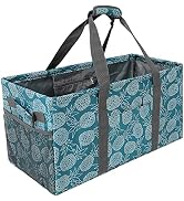 Acnusik Extra Large Utility Tote Bag for Women with Pockets,Canvas Collapsible Tote Bags