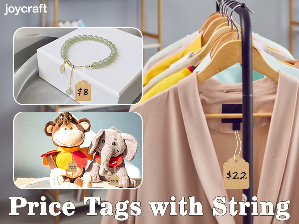Price Tags with String Attached