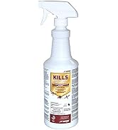 JT Eaton Kills Bedbugs, Ticks and Mosquitoes 209-W Bed Bug Killer, Non-Staining Water Based Insec...