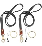 PATIKIL Stretchy Lanyards, Retractable Neck Lanyards with Lobster Clasp Elastic Long Keychain Hol...