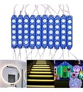 niccryle LED Strip Light, 100pcs LED Module DC12V 1.44W Replacement Lights for Inflatables IP65 W...