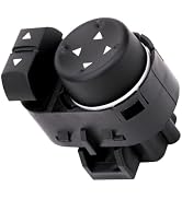 Vurkcy Mirror Switch Power Control Button Compatible with Chevy Chevrolet Silverado, GMC Savana S...