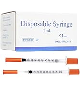 U100 1cc Syringe 30G 1/2 Inch 100 PCS,Independent Packing
