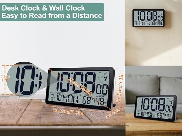 10.5-inch digital display
