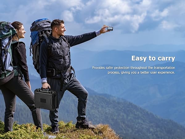 Osmo Action 5 Pro Hard waterproof Case tavel Bag for dji action 5 4 3 accessories
