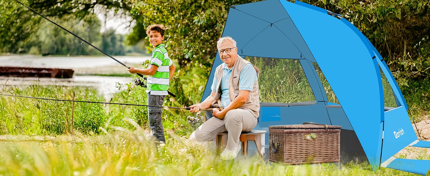 beach tent for fishing