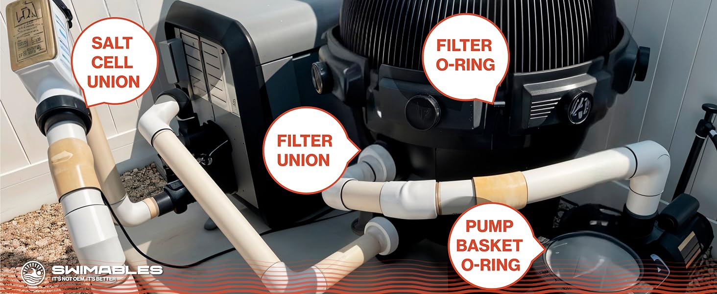 gasket sealant waterproof pump PTFE filter maintenance equipment teflon cartridge swimming repair