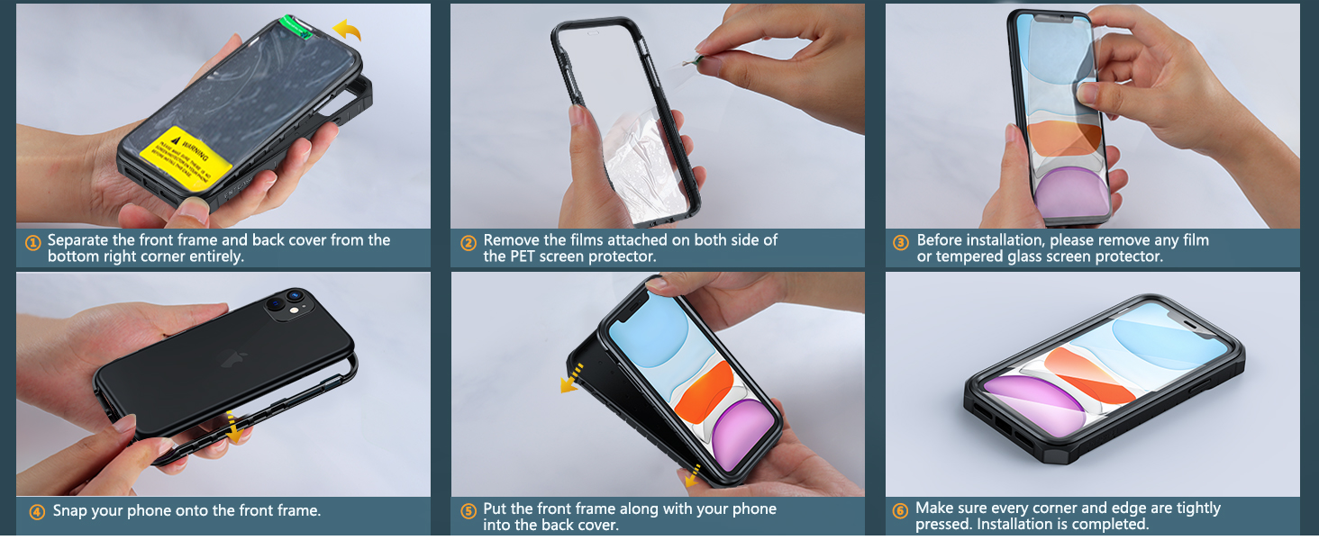iphone 11 phone case screen protector