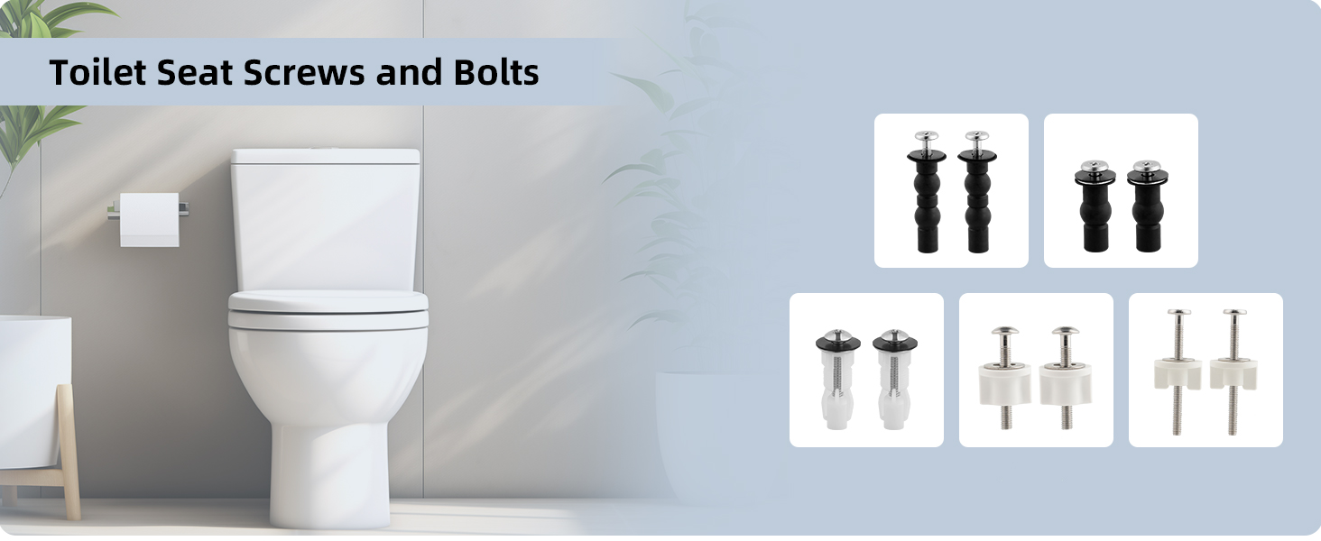 toilet seat screw and bolts