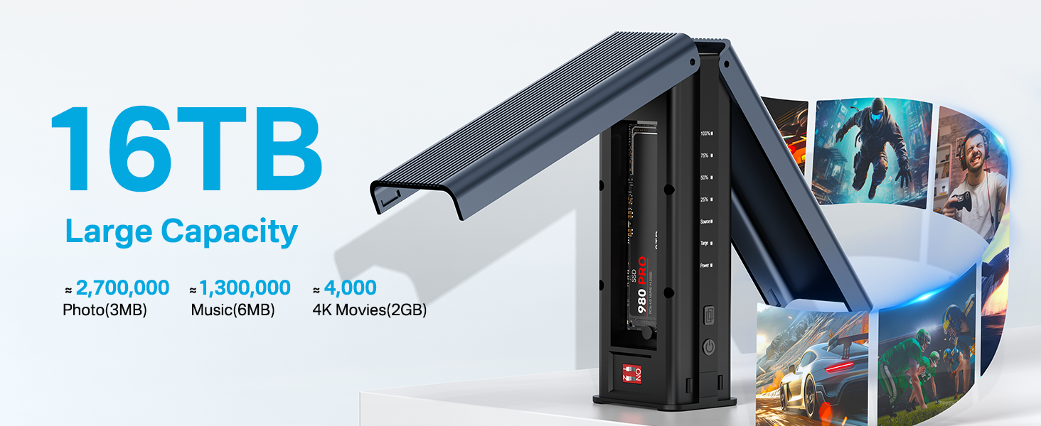 M.2 NVMe SSD Cloner