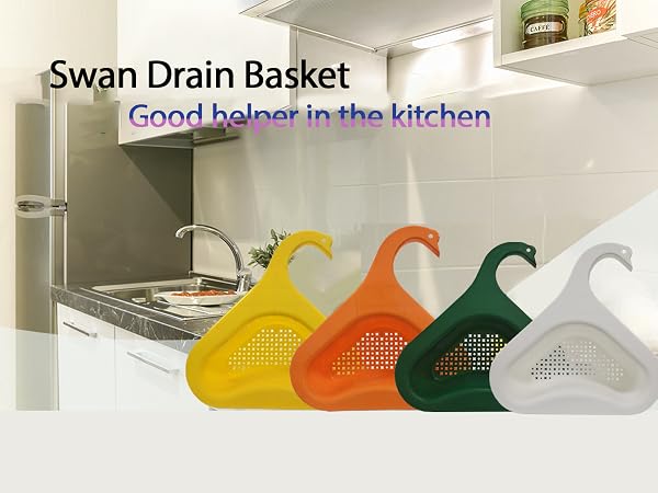 Kitchen sink Swan drain basket