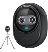 EMEET Piko 4K Webcam for Streaming, World's 1st Dual-Camera AI-Powered 4K Webcam w/AI Autofocus, ...